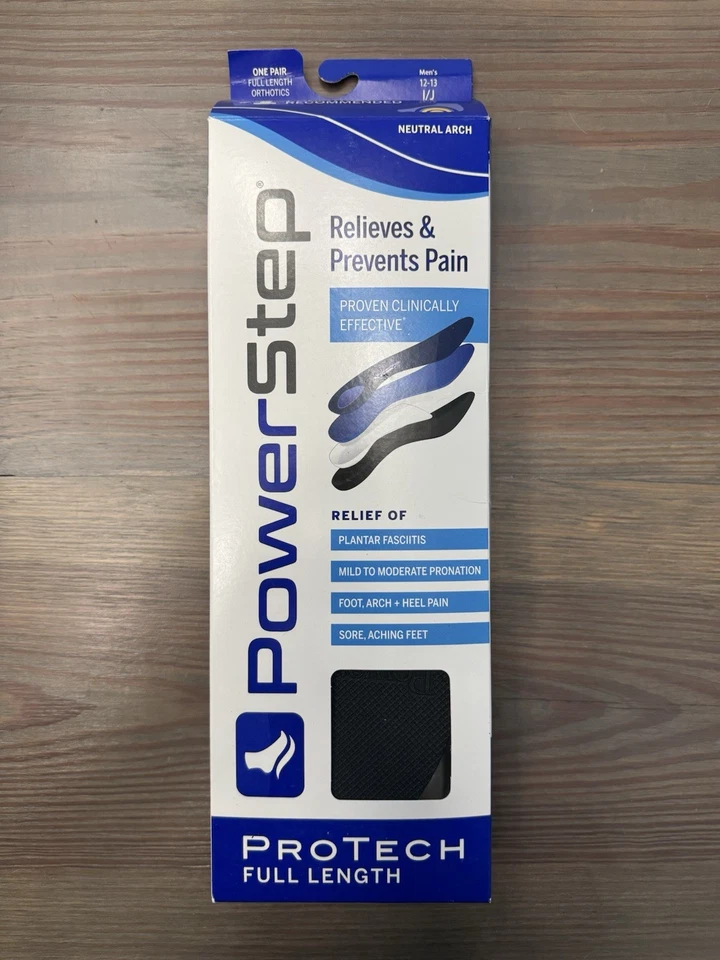 Powerstep Protech longitud completa talla I para hombre 12-13 Foto 1 de 1