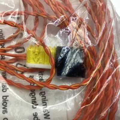 BMW E36 E38 E39 Driver Airbag Orange Repair Cable Loom Wire Genuine 61129118082 - Image 1 of 3