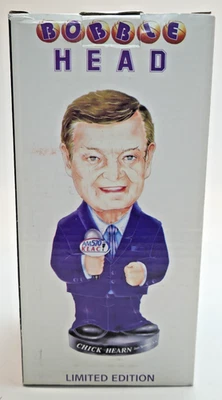 Chick Hearn LA Lakers HOF Announcer SGA '02  LA Lakers Bobblehead New In Box - Image 1 of 4
