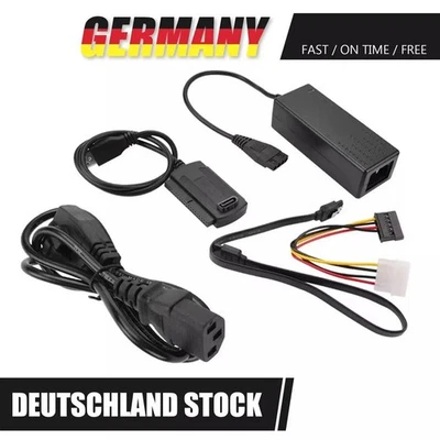 USB auf zu SATA IDE Adapter Kabel für 2.5 3.5 Zoll HDD SSD Festplatte Konverter - Bild 1 von 4