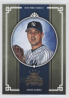 2005 Donruss Diamond Kings DK Challenge Javier Vazquez #157 - Image 1 of 2