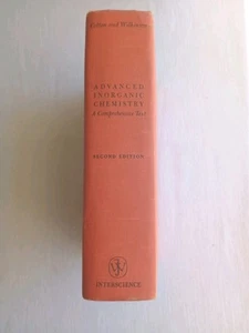 Advanced Inorganic Chemistry, Cotton & Wilkinson Second Edition Hard Cover 1967 - Picture 1 of 11