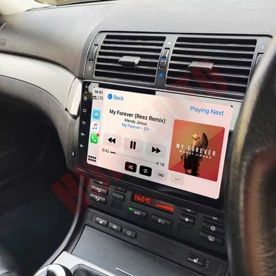 Radio estéreo GPS 8 núcleos 64G para BMW Serie 3 E46 Carplay Android 13 1999-2005 Foto 1 de 4
