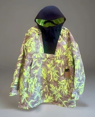 The North Face Silvani Anorak Shell Jacket Snowboard Green Camo Dryvent- Men XXL - Image 1 of 4