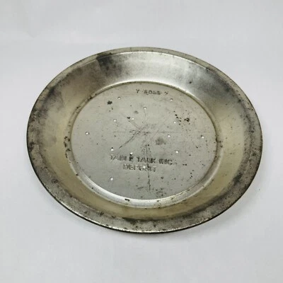 Plato de pastel de hojalata vintage Table Talk Y-6059. USA Foto 1 de 4