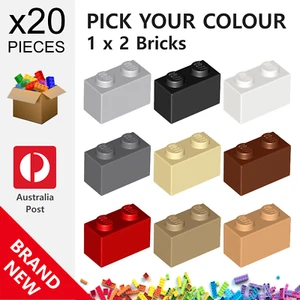 20x Genuine LEGO™ - 1 x 2 Bricks - 3004 3004f1 3004f2 93792 New Brick Parts - Picture 1 of 44