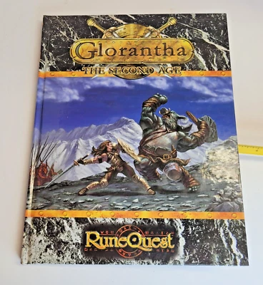 Mongoose RuneQuest Glorantha - The Second Age - Hardcover (2006) - Image 1 of 4