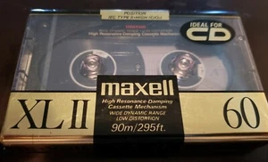 Maxell XLll 60 Sealed Cassette  - Picture 1 of 2