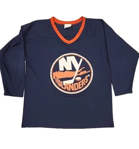 New York Islanders Hockey Jersey Vintage Made In USA by S&L Promo Group One Size - Picture 1 of 11