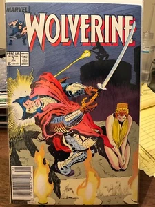 Wolverine #3 - Marvel Comics 1989 - Newsstand Edition - Picture 1 of 1