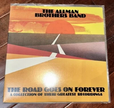 The Allman Brothers Band The Road Goes On Forever 2LP Vinyl Record Set MINT - Image 1 of 4