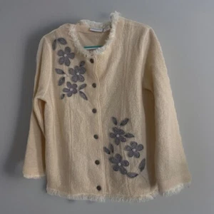 Cardigan donna Alfred Dunner in lana con bottoni taglia M bellissimo - Foto 1 di 7