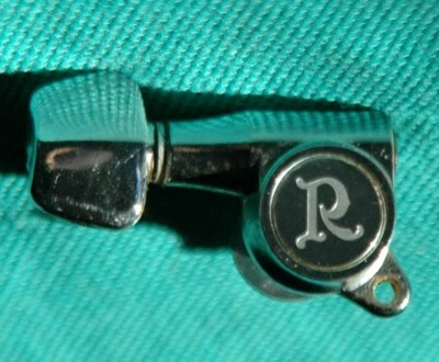 Vtg B.C. Rich Stealth Electric Guitar Original Logo Treble Side Tuner Tuning Peg - Image 1 of 4