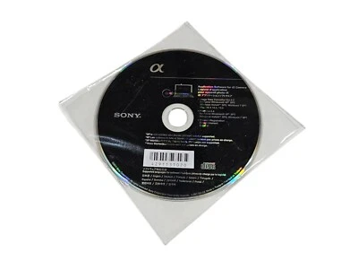 Sony Genuine Application Software for Alpha Camera CD-ROM ONLY - Image 1 of 3