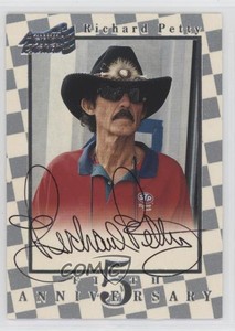 1997 Pinnacle Action Packed 5th Anniversary Auto Richard Petty #FA1 Auto HOF