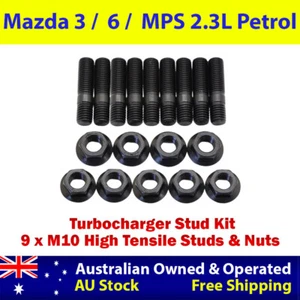 High Tensile Turbo Charger Stud Kit For Mazda 3/Mazda 6/Mazda MPS 2.3L Petrol - Picture 1 of 5