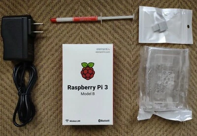 Raspberry Pi 3 Model B Quad Core BCM2837 64bit CPU Package NEW - Image 1 of 4