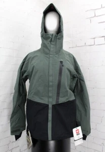 686 GLCR GoreTex GT Shell Snowboard Jacket Men's Small Goblin Green Colorblock - Picture 1 of 5