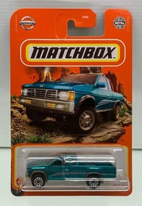 2021 Matchbox TEAL 1995 NISSAN NAVARA HARDBODY (D21) UTE PICKUP TRUCK - Picture 1 of 3