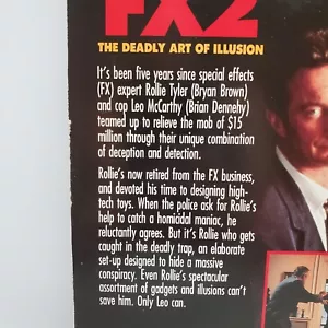 FX2 Laserdisc Mob Movie Bryan Brown Brian Dennehy 1991 Rated PG13 107min Orion - Bild 1 von 10