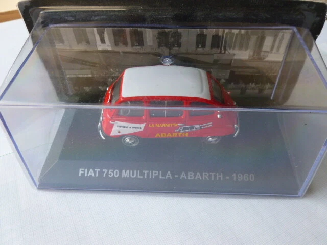 die cast  1/43 fiat 750 multipla abarth 1960 - Immagine 1 di 1