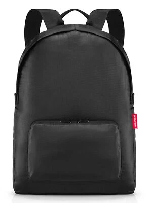 reisenthel Mini Maxi Foldable Backpack Rucksack Rucksack Black schwarz Neu - Bild 1 von 3