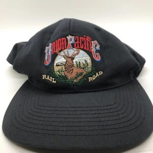 Union Pacific Embroidered Deer Logo Baseball Hat - Picture 1 of 6