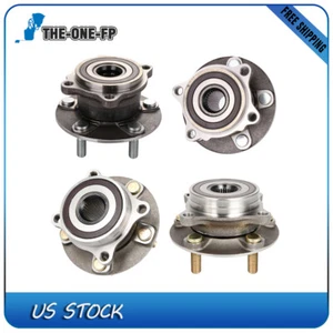 (4) For  Mitsubishi Lancer 2008-2013 2014 2015 AWD Wheel Bearing Hub Front Rear - Picture 1 of 13