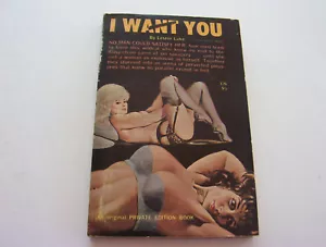 I WANT YOU 1963 LESTER LAKE SPECTACULAR LESBIAN INVESTMENT GRADE COVER ART - Picture 1 of 2