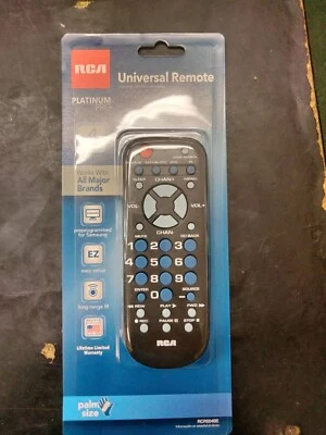 RCA RCR504BE Platinum Pro Universal Remote (PreProgrammed for Samsung) - Image 1 of 4