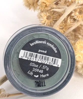 💋bareMinerals POND Eyeshadow Eye Color Loose Powder Escentuals .57g/.02oz OPEN! - Image 1 of 4