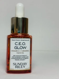 Sunday Riley C.E.O. CEO Glow Vitamin C + Turmeric Face Oil 0.5 .5oz/15ml - New - Picture 1 of 2