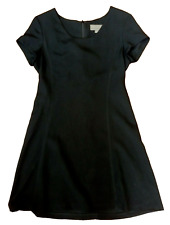 Perri Cutten  Dress Black Short Sleeve  Size 10