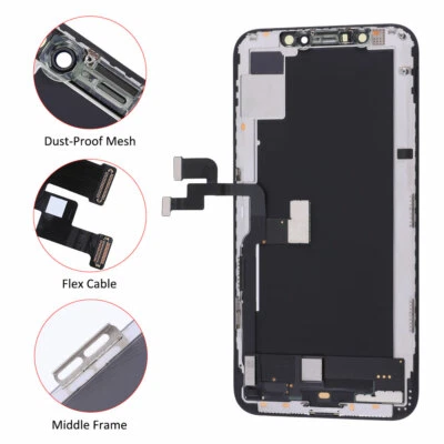 OLED LCD Screen Replacement Touch Digitizer Display Assembly For iPhone XS 5.8" - Image 1 of 4