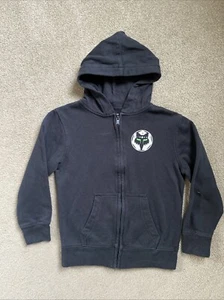 Fox Racing Size Youth M Black Zip Up Hoodie  - Picture 1 of 9