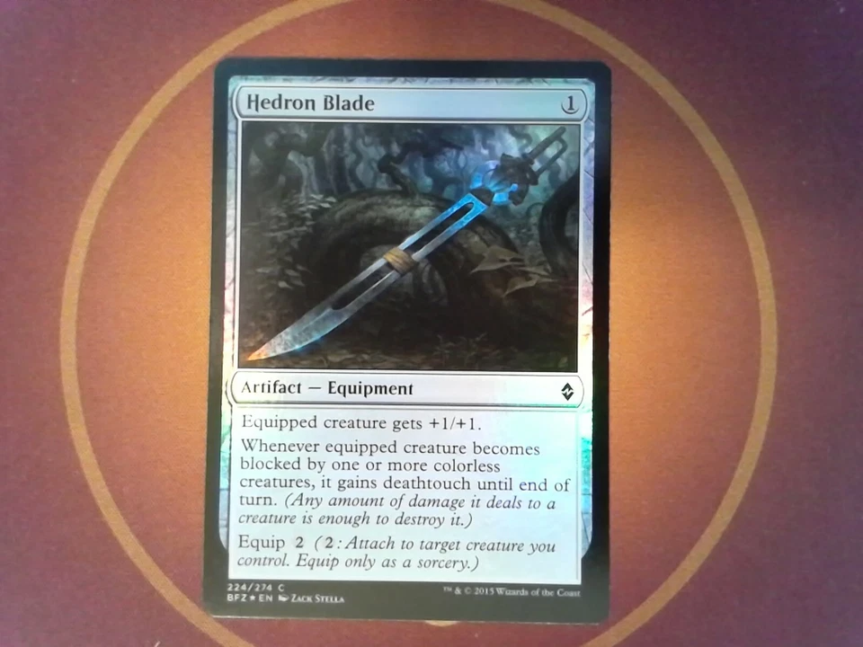 Hedron Blade Foil - Battle For Zendikar - Magic the Gathering - Image 1 of 1