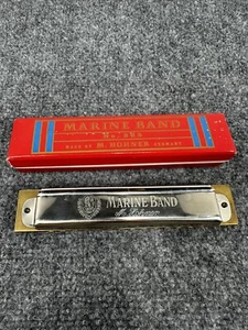 Vintage Hohner Marine Band Mundharmonika 14 Loch #365 G OVP - Bild 1 von 11