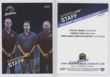 2019 Choice West Virginia Black Bears Tyler Brooks Mark Dixon John Kranick #38