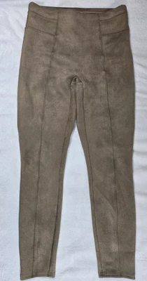 SPANX Women’s SkinnyFaux Suede Pants Leggings Rich Caramel Size Small - Image 1 of 4