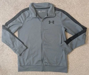 UNDER ARMOUR TRACKSUIT JACKET Full Zip Kid Boy Size YMD Medium Youths (Age 9-10) - Picture 1 of 23