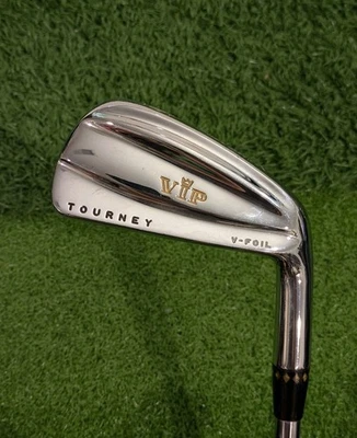 Mint MacGregor Tourney VIP V-Foil Forged 6 Iron Steel S300 Stiff Flex 37.75" - Image 1 of 4