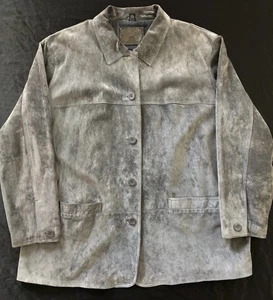 St John Bay Suede men’s Soft Suede Chore Coat Size 2X - Picture 1 of 8