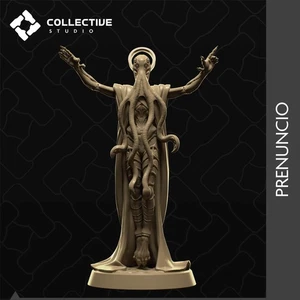 Prenuncio, Mind Flayer, Eldritch Horror | Tabletop Gaming Mini or Display Figure - Picture 1 of 9