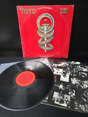 Toto IV Lp Vinyl 1982 1st 'Sterling' Gold Stamp PROMO Press W/Insert VG/EX Wax - Image 1 of 4