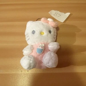 Hello Kitty Plush Stuffed Animal Toy Keychain Mini Pink - Picture 1 of 5