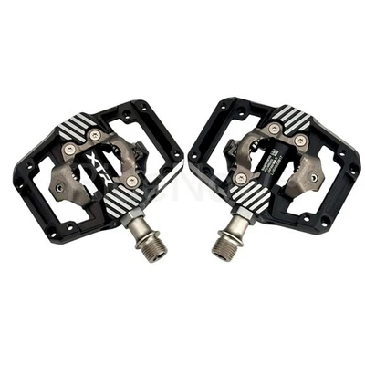 SHIMANO XTR PD-M9220 SPD Pedals w/cleats CL-MT001, for MTB/Enduro/Trail riding - Image 1 of 4