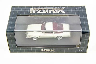 1 of 408 Limited Edition Matrix 1/43 1974 Chevrolet Malibu Landau Coupe Resin - Image 1 of 4