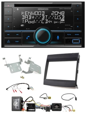Kenwood CD 2DIN DAB USB Lenkrad Bluetooth Autoradio für Porsche Cayenne MOST-Sou - Bild 1 von 4
