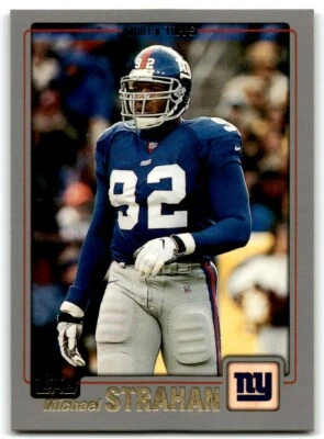 2001 TOPPS MICHAEL STRAHAN NEW YORK GIANTS #112 - Image 1 of 2