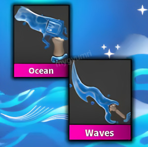 Roblox MM2 Ocean & Waves [x5 of Each] *CHEAPEST DEAL + RELIABLE*